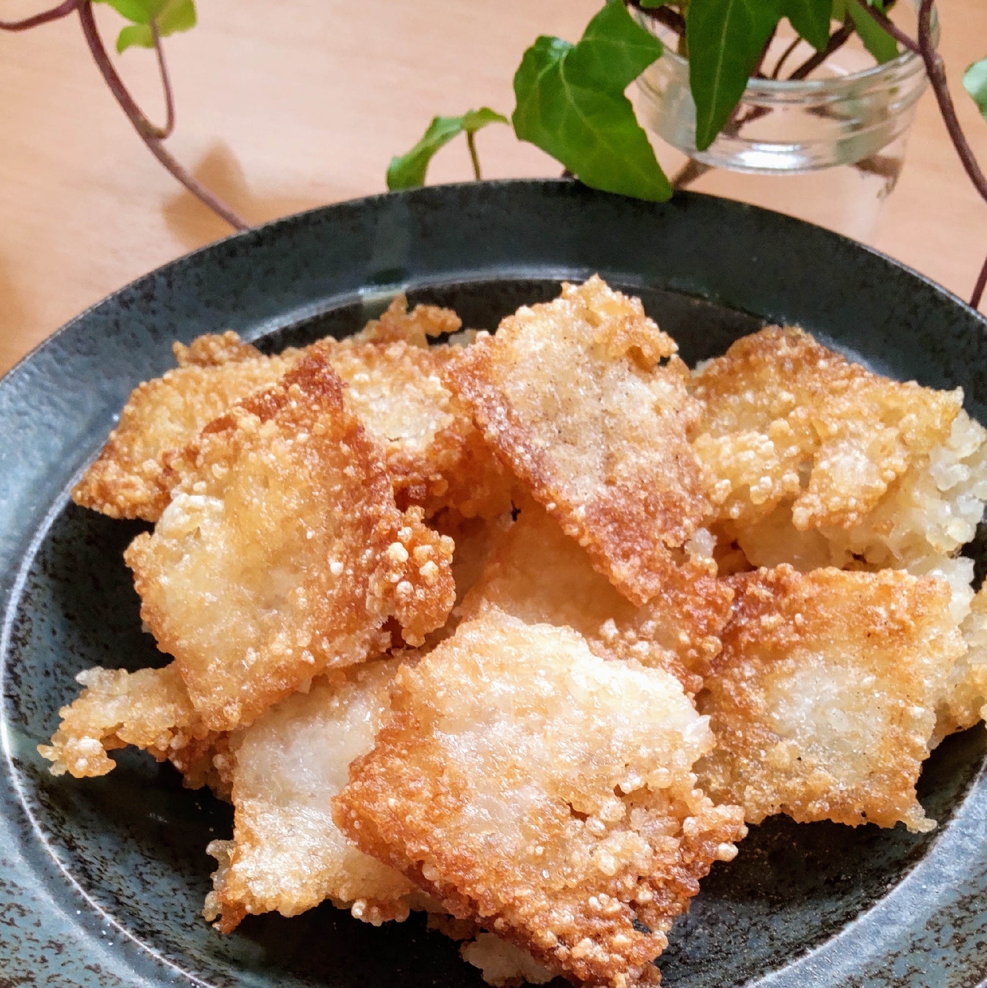 残りご飯でパリバリおこげせんべい！おつまみにも！