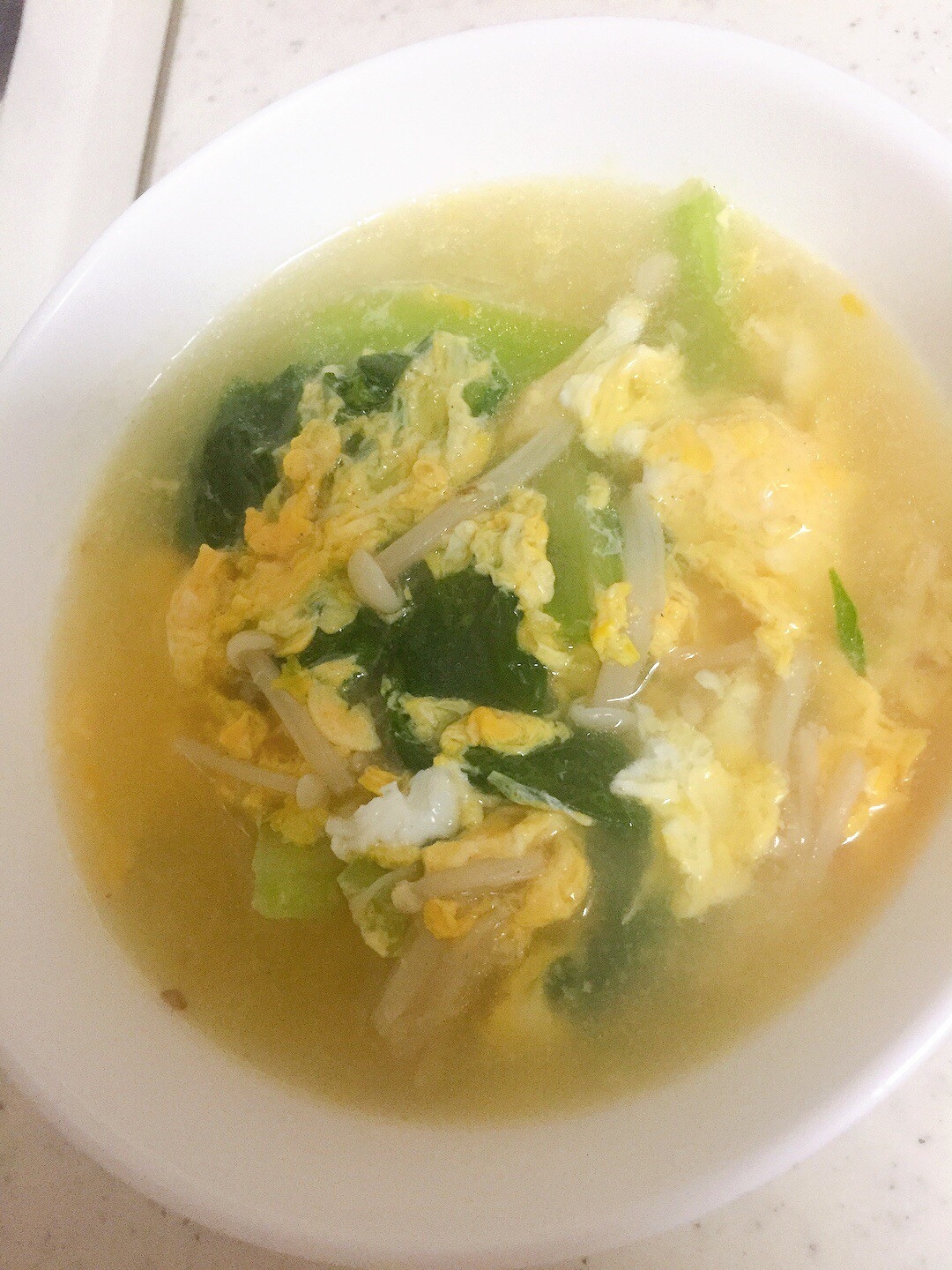 本格!卵の中華スープ