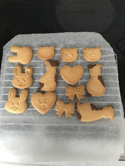 stayhome実施中の為子供とクッキー作りをしたくて参考にさせていただきました。美味しくできました♩