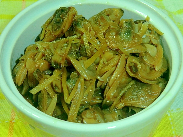 冷凍剥きあさりでも美味しく ショウガ煮 レシピ 作り方 By サクラノカタライ 楽天レシピ