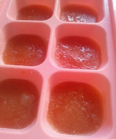 トマトも冷凍保存できるんですね～☆たくさん食べてくれました(*^_^*)