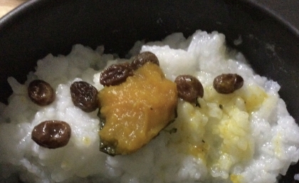 サツマイモとかぼちゃと栗の3種おこわ