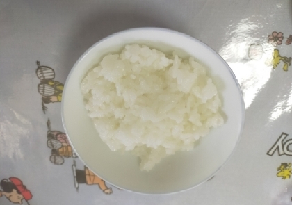 楽々さん(*´∇`)ﾉ無洗米にがりと氷で美味しく炊けました.｡ﾟ+.(･∀･)ﾟ+.ﾟご飯が美味しいとおかずが進むね