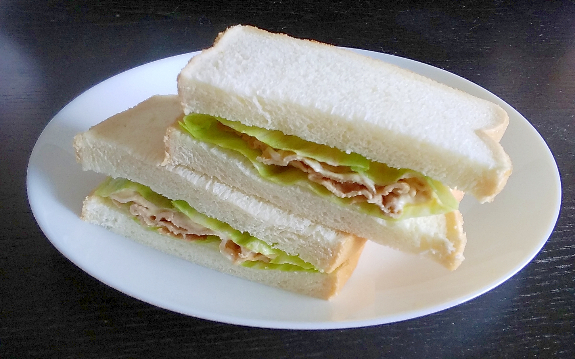 豚ロースのサンドイッチ