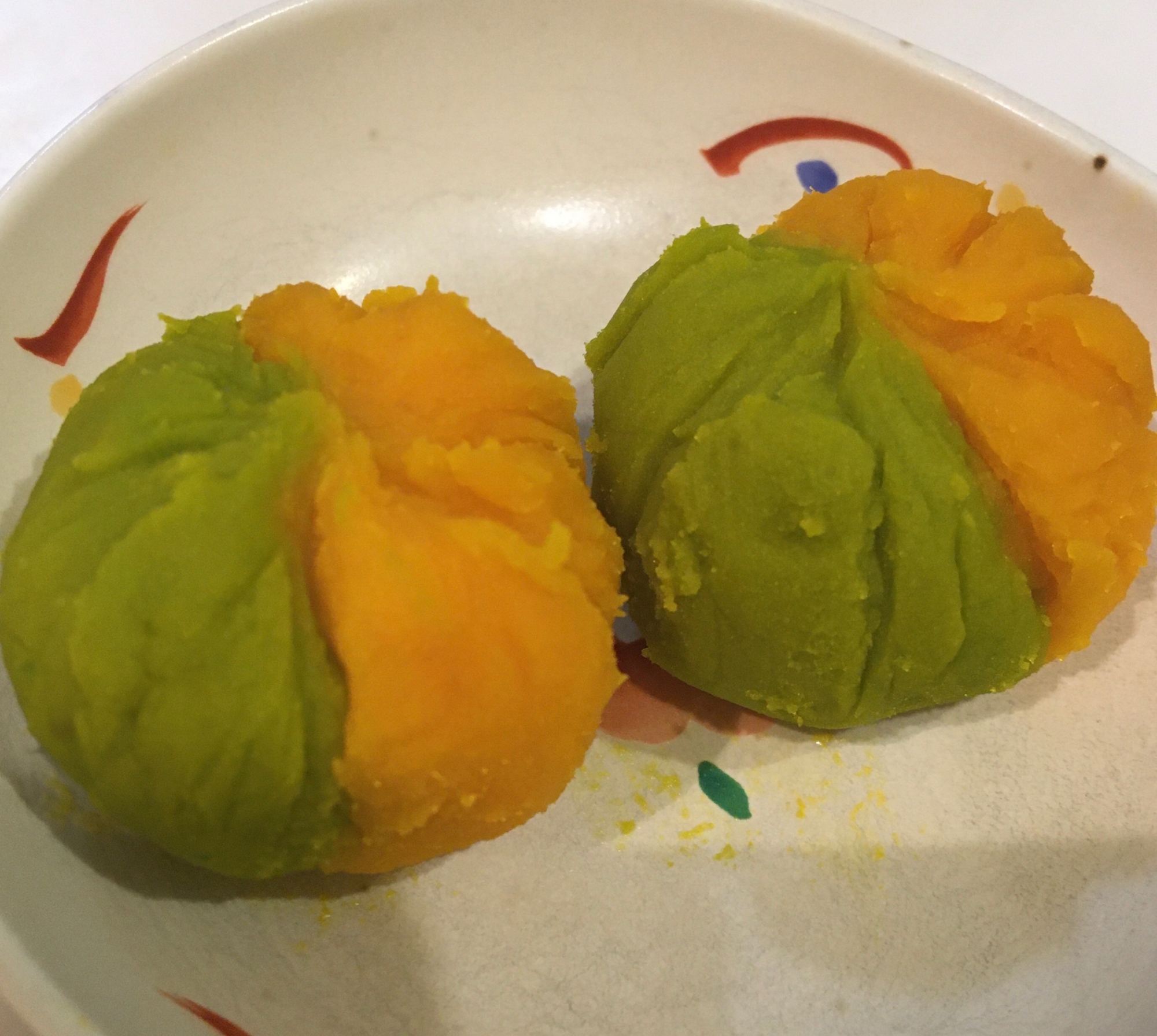 かぼちゃの茶巾絞り