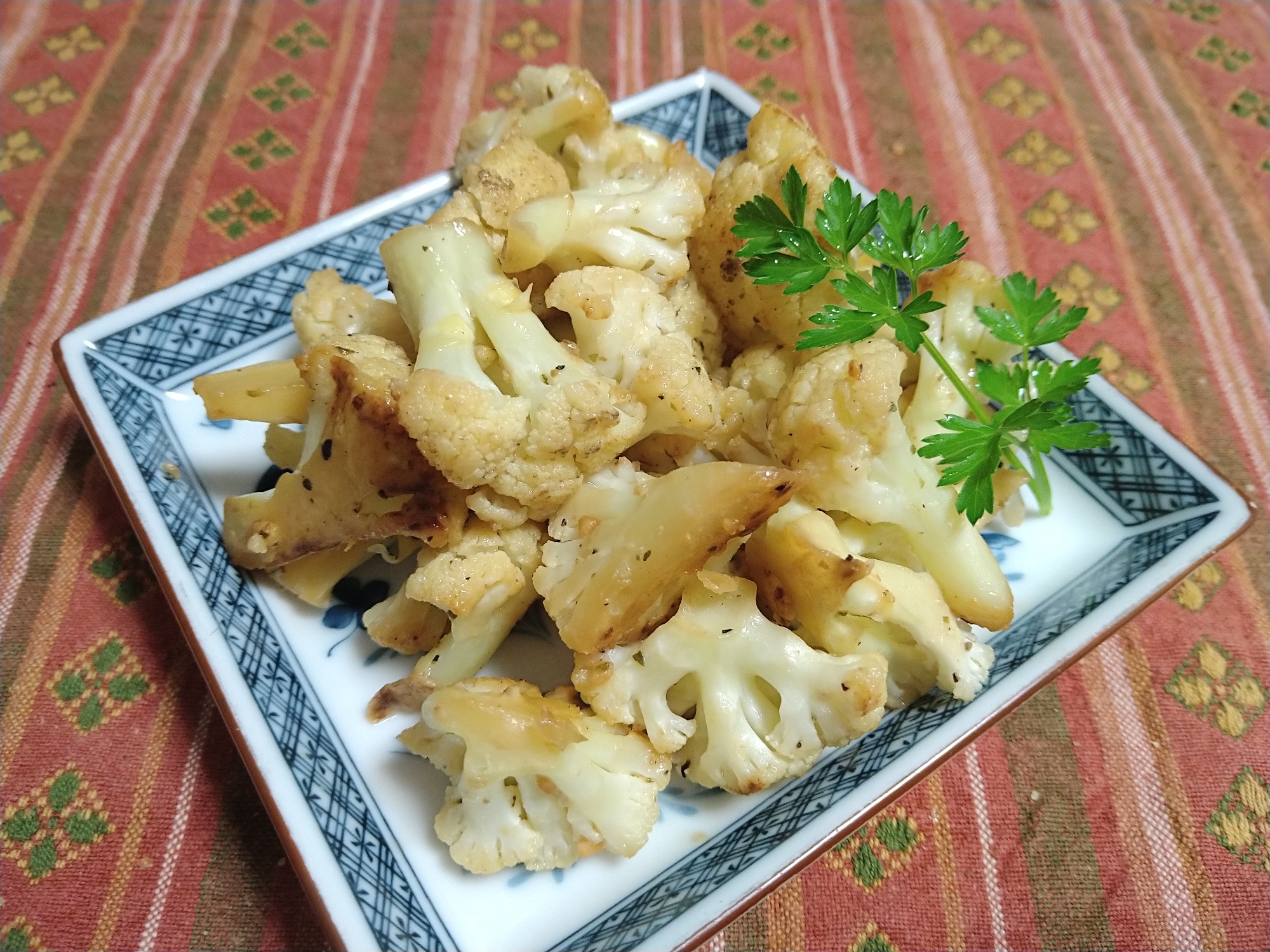 カリフラワーの醤油炒め