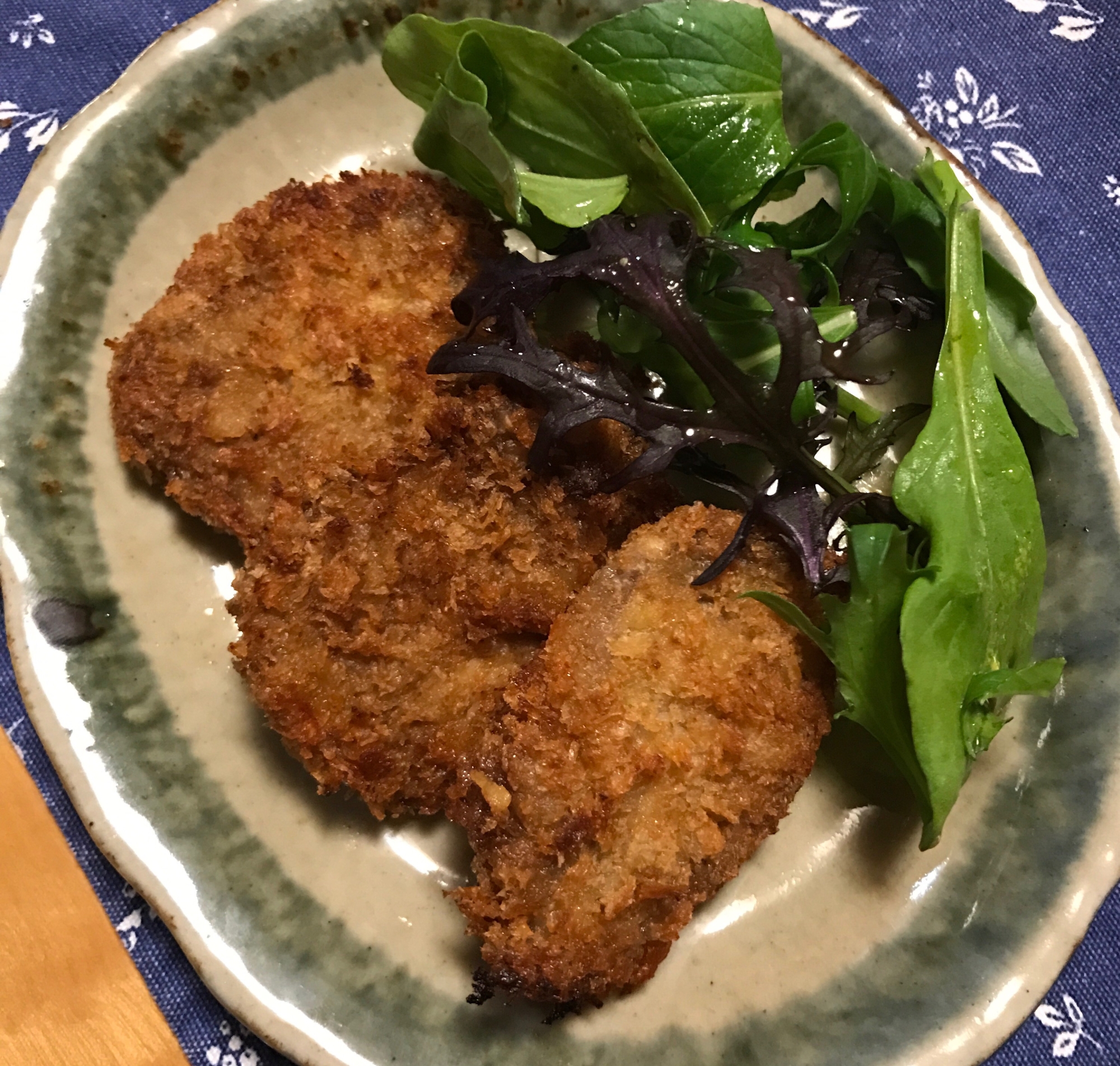 柚子胡椒風味のヒレカツのおかずプレート