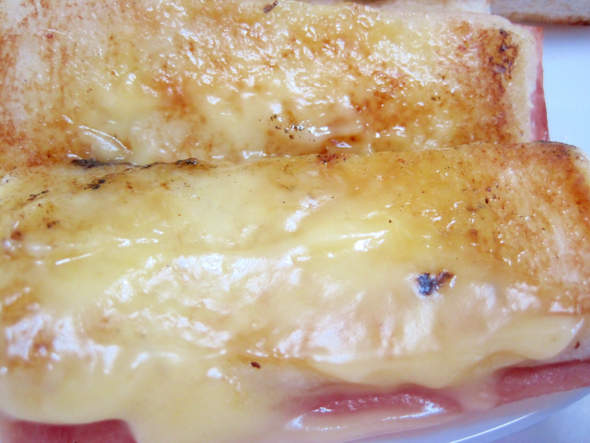 フライパンでチーズトロトロトースト