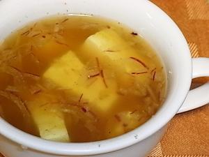 ぽかぽかあったまる★豆腐のカレースープ
