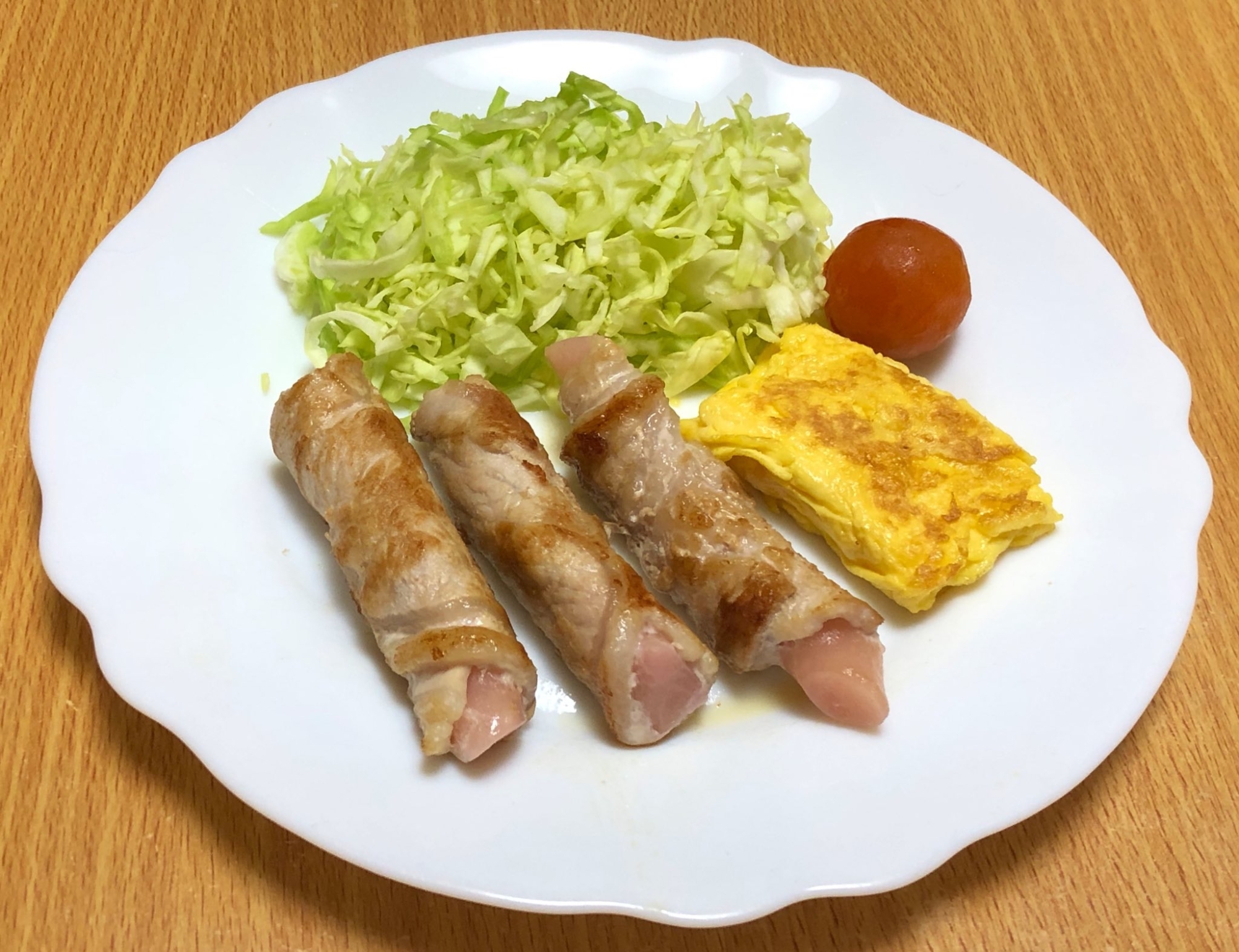 岩下の新生姜の豚肉巻き