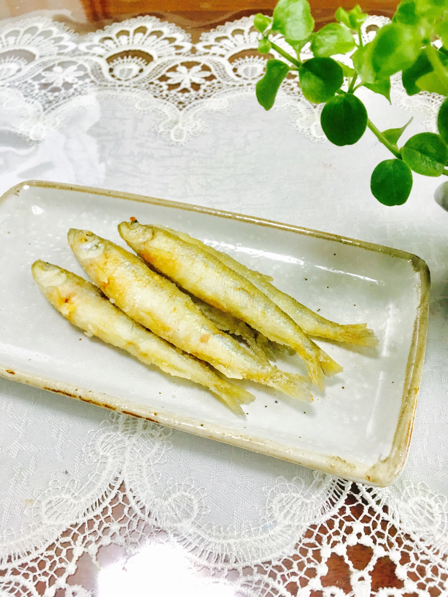 ＊シンプルが一番 わかさぎの唐揚げ＊