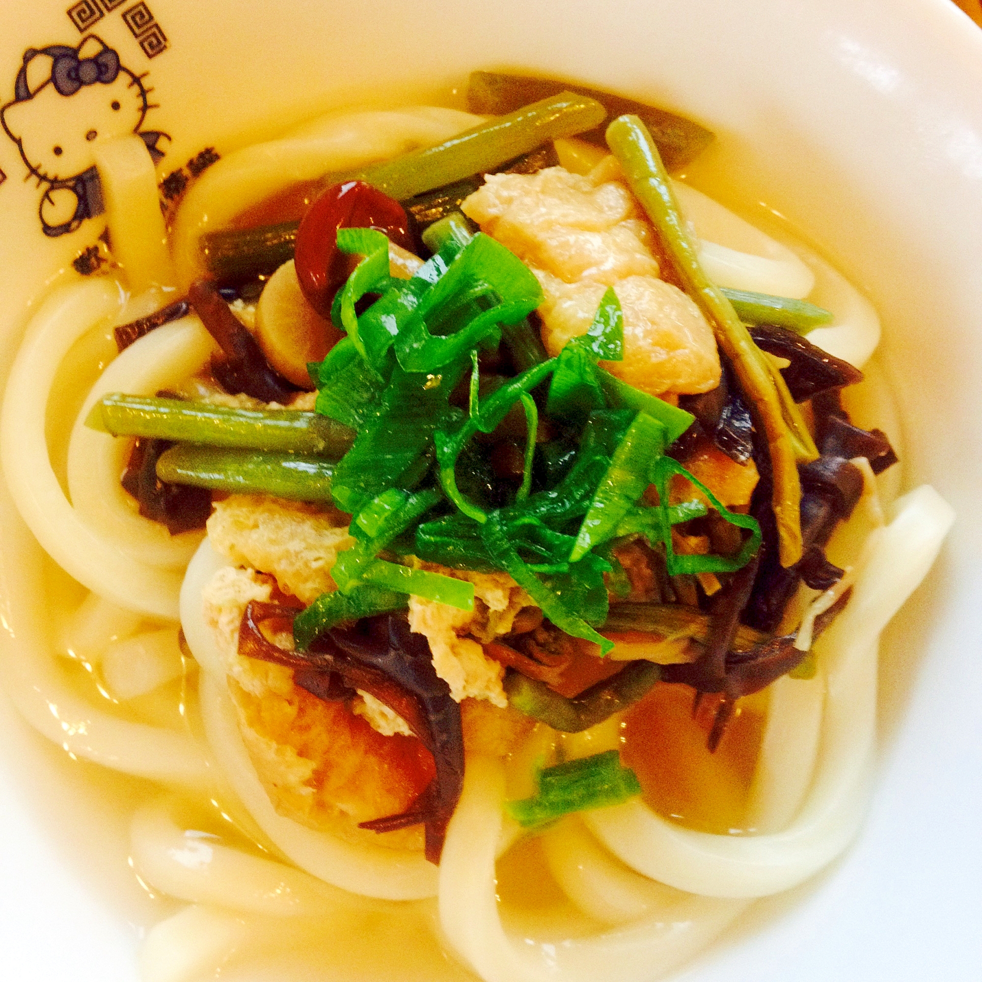 山菜ミックスで 山菜うどん レシピ 作り方 By なな1151 楽天レシピ