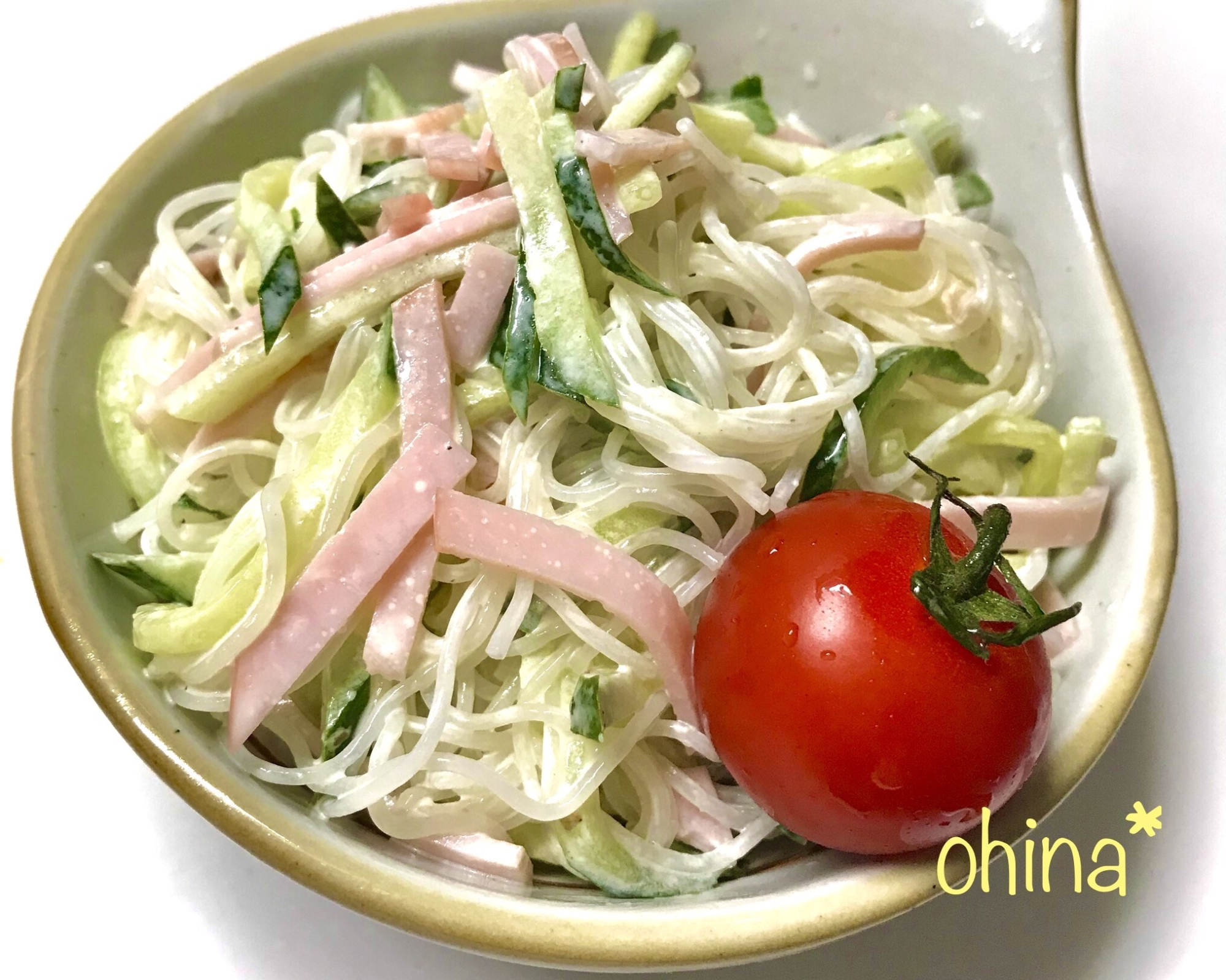 家にあるドレッシングが隠し味❁春雨サラダ❁