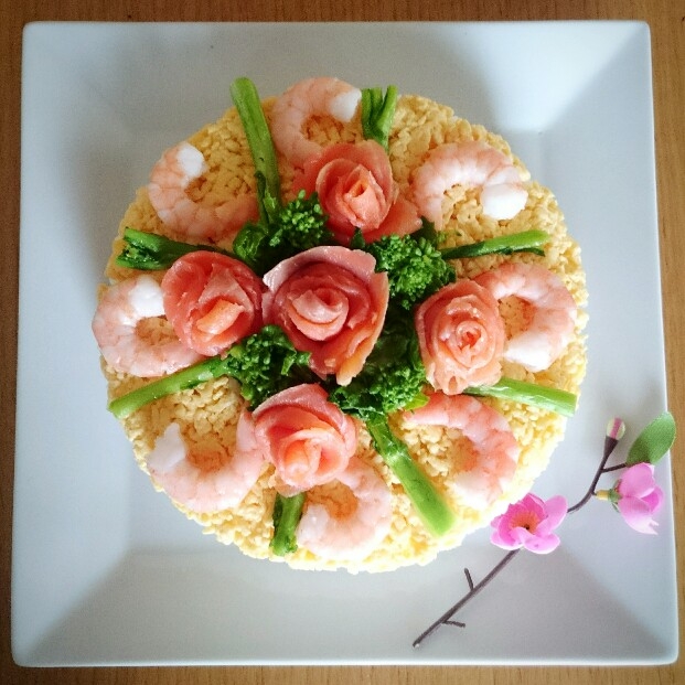 牛乳パックdeサーモンの花咲く お花見散らし寿司 レシピ 作り方 By ブルーボリジ 楽天レシピ 牛乳パックdeサーモンの花咲く お花見散らし寿司 レシピ 作り方 By ブルーボリジ 楽天レシピ