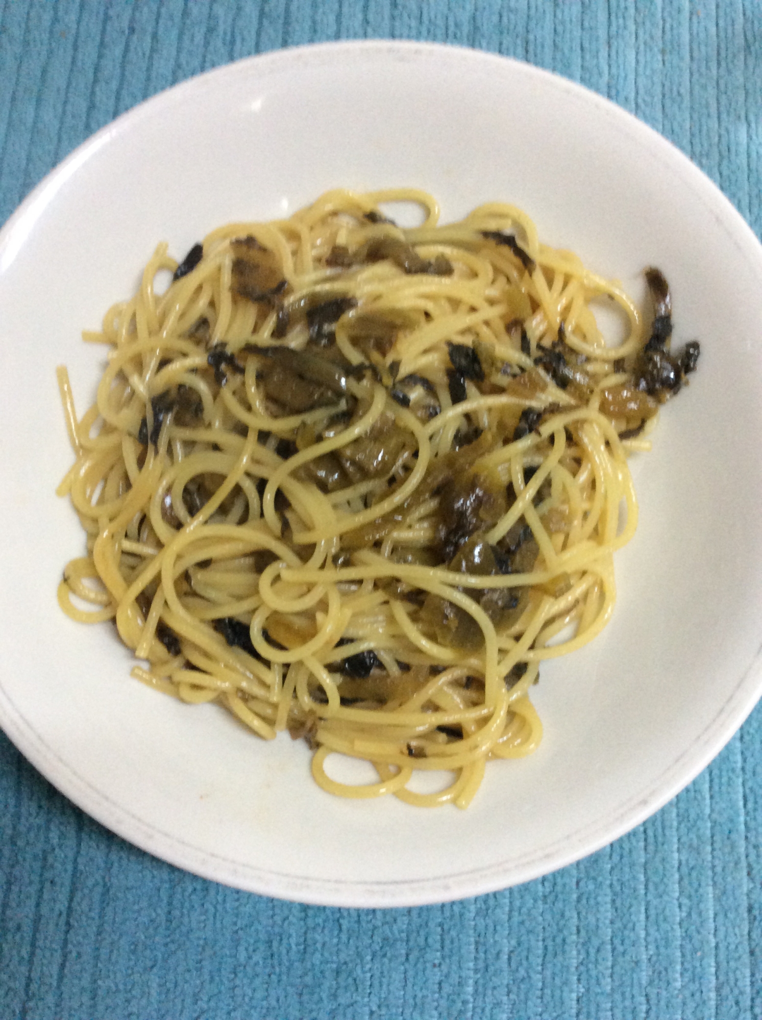 高菜漬けで♪和風パスタ