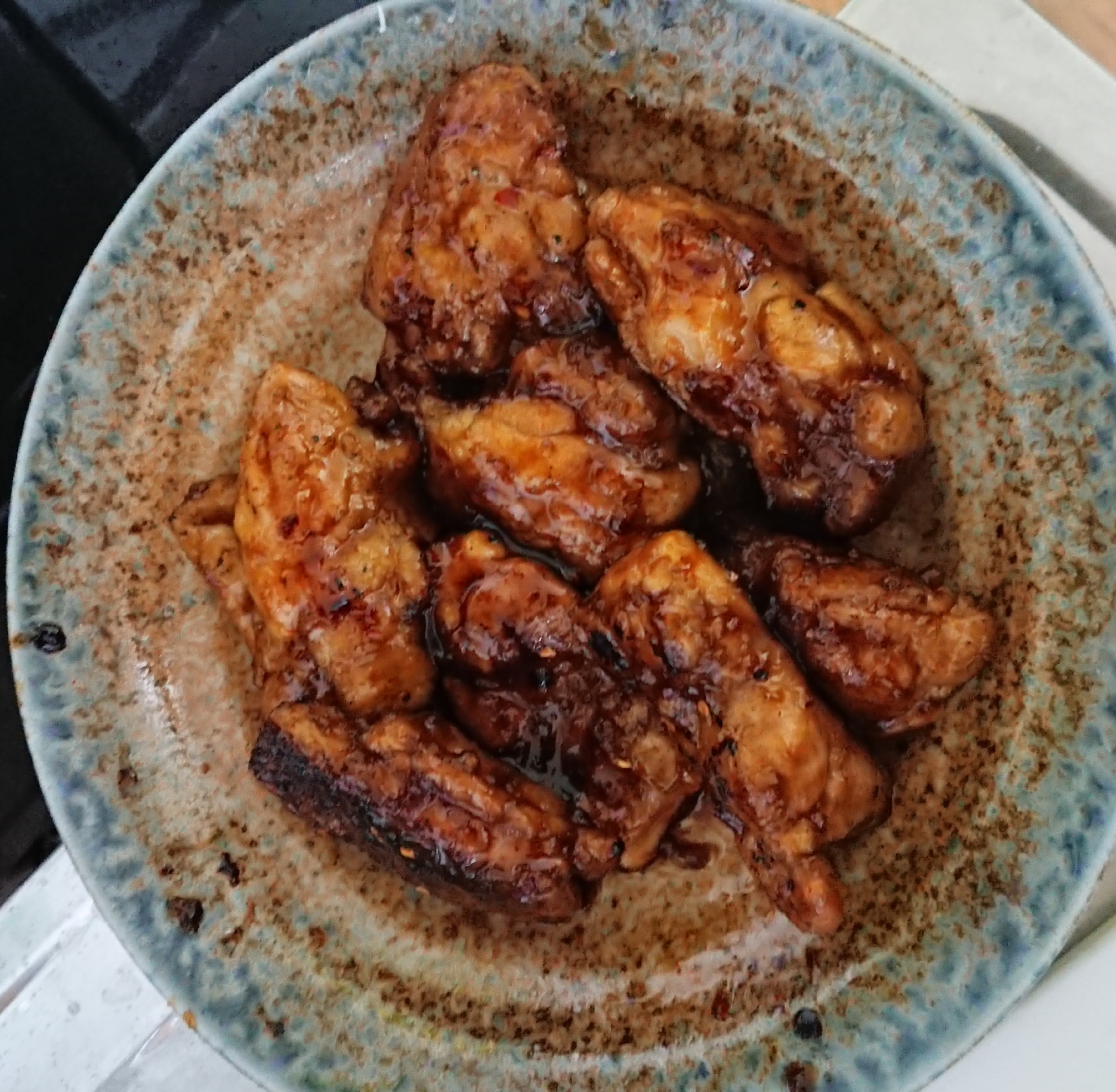 おつまみにも 甘辛照り焼きチキン レシピ 作り方 By きなかっぱ 楽天レシピ