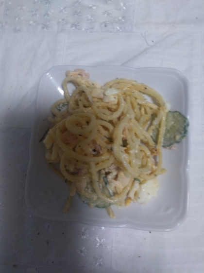 もりもり食べれる♡スパポテサラダ