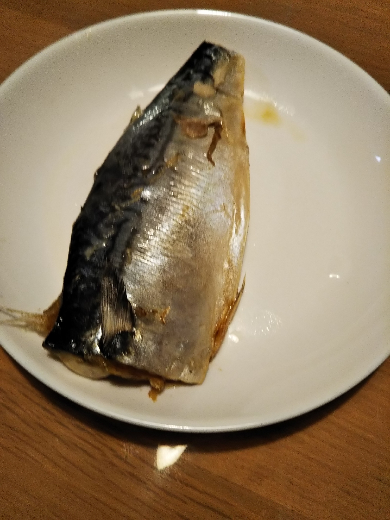 サバ干物のフライパン焼き