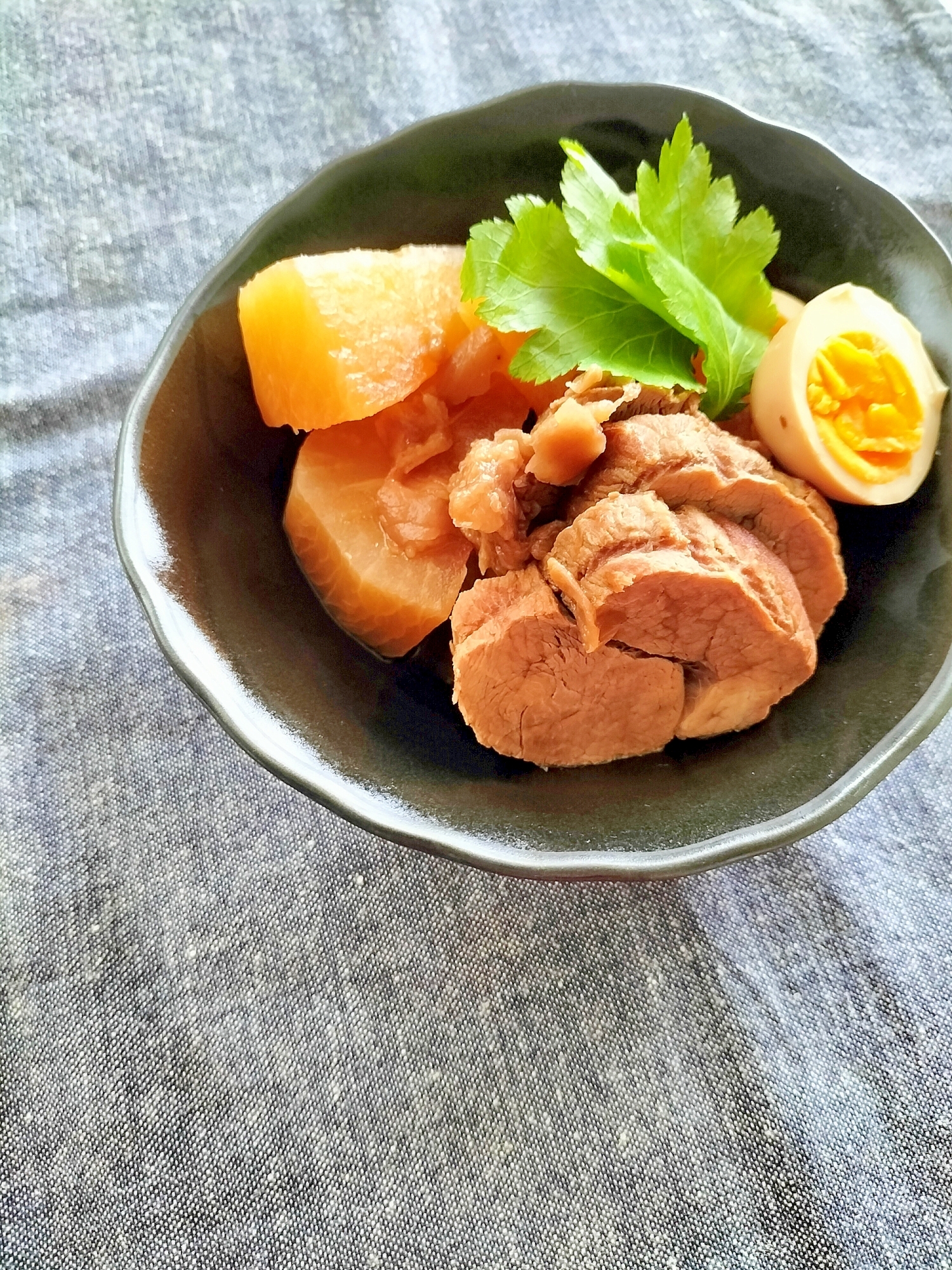 豚ももと大根のさっぱり梅煮♩