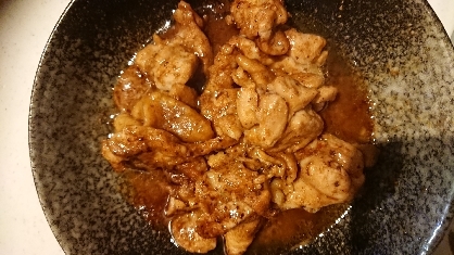 鶏肉が余ったので作ってみました。
美味しかったです(*^^*)