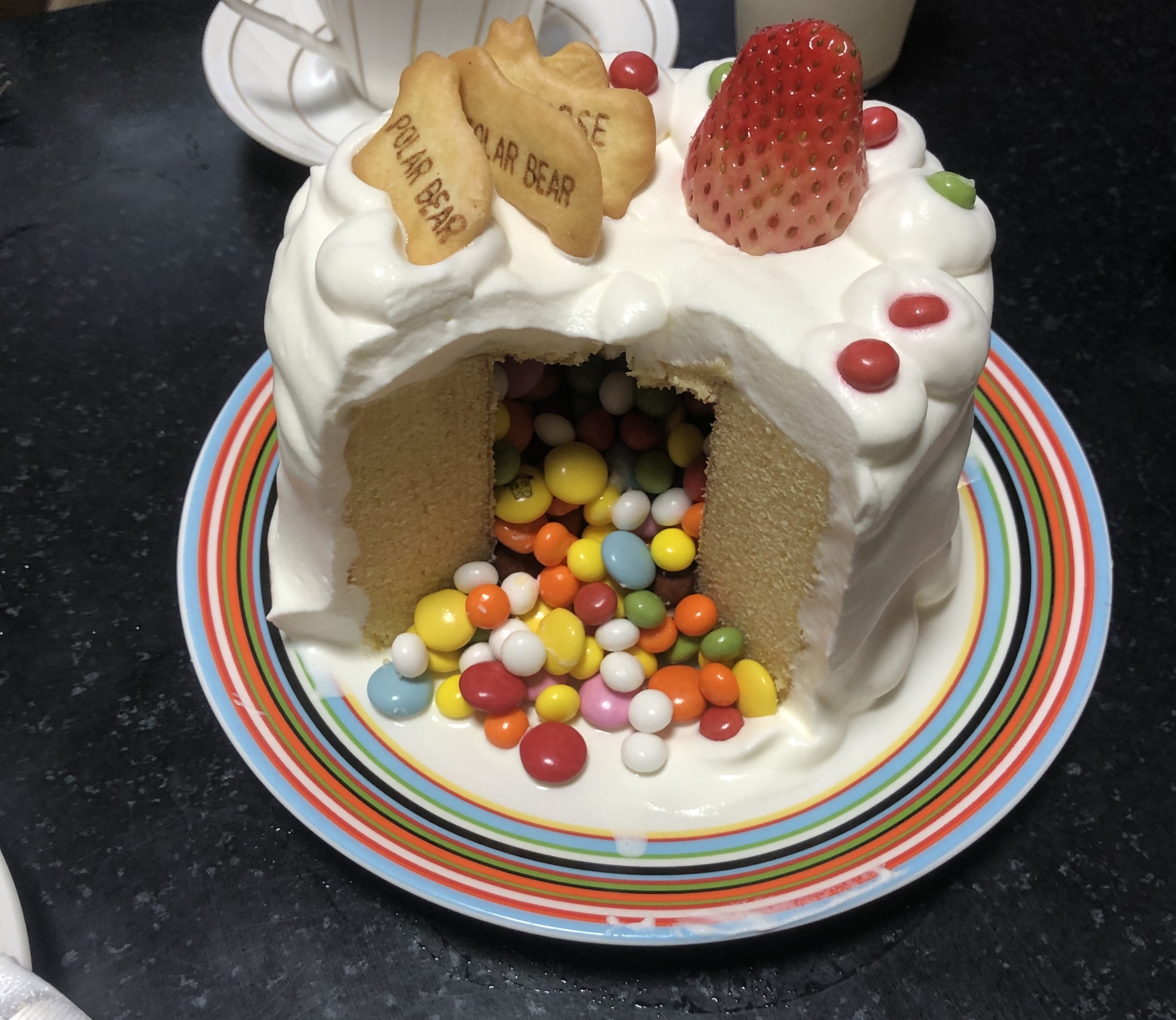 かくれんぼケーキ レシピ 作り方 By てぃも1010 楽天レシピ かくれんぼケーキ レシピ 作り方 By てぃも1010 楽天レシピ