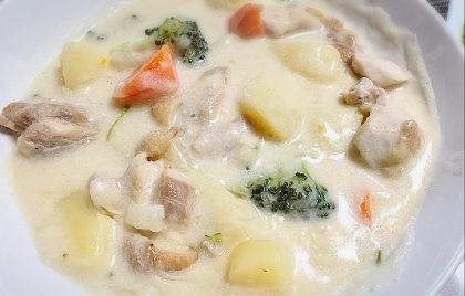 クリームシチュー（ズッキーニ・にんじんetc..）