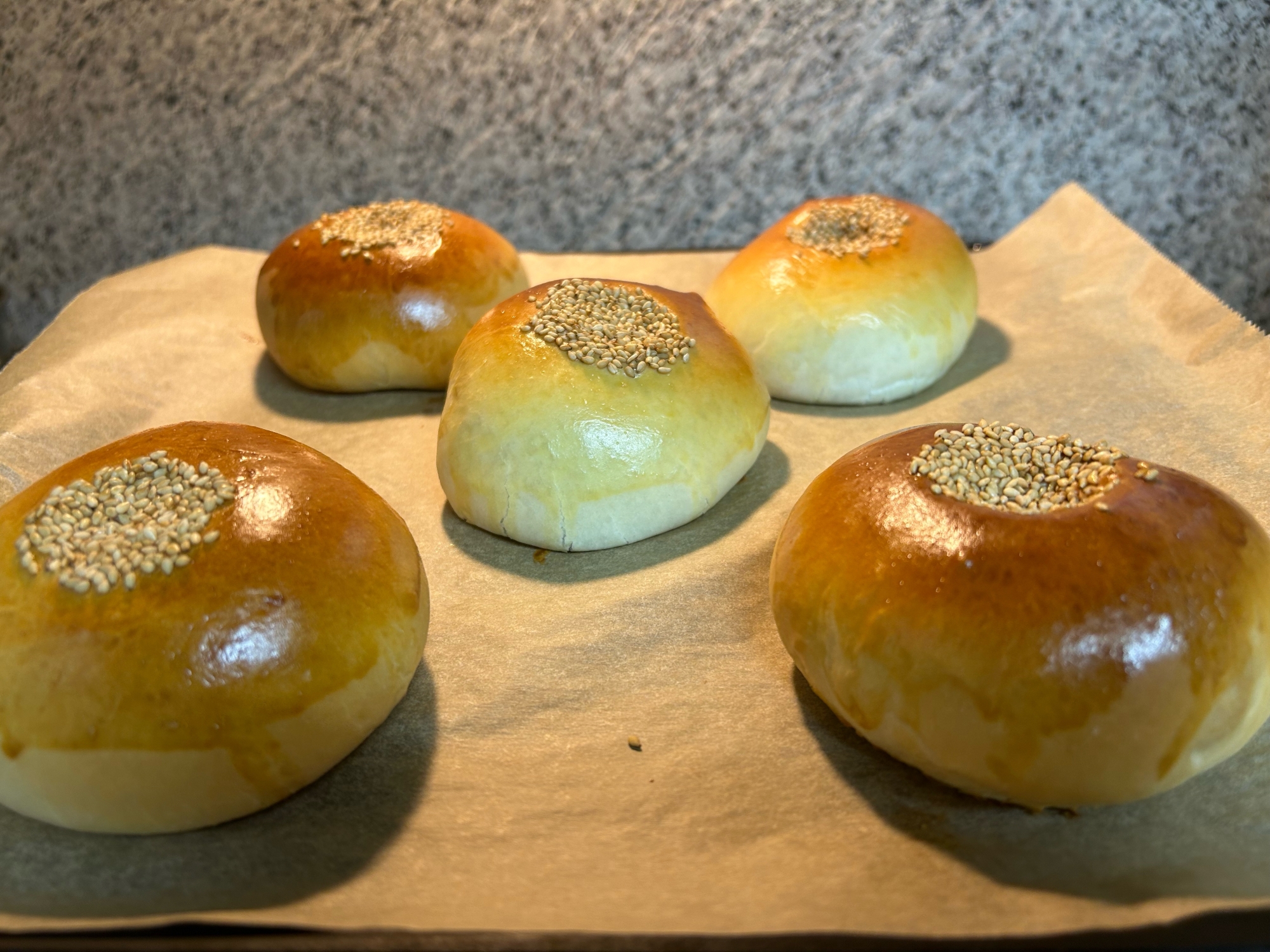 ごまたっぷりあんぱん!!!