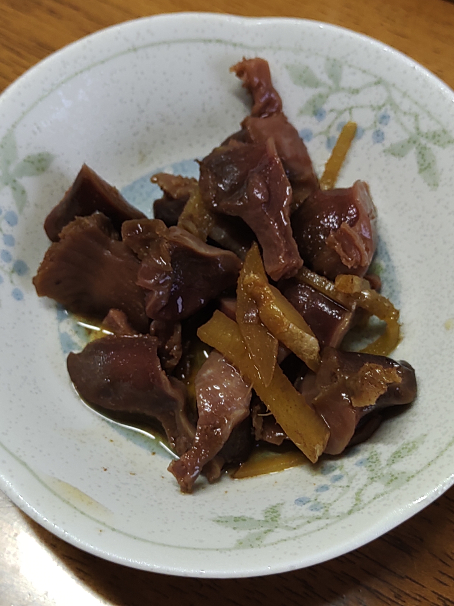 砂肝のしぐれ煮