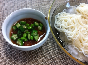 トマトの野菜たっぷりそうめん