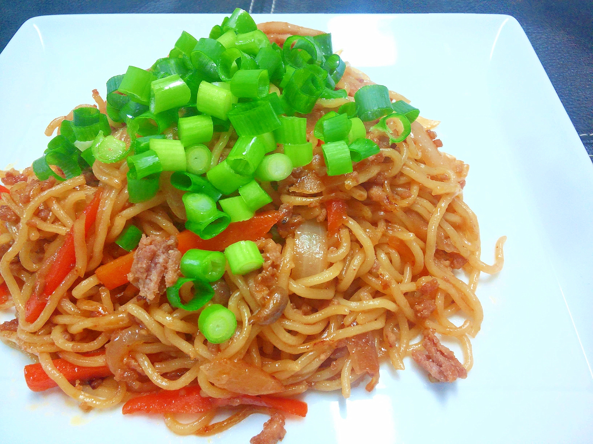 豚ひき肉で☆コチュジャン焼きそば