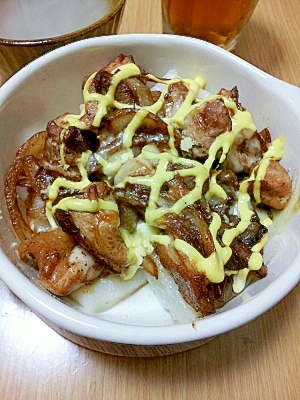 餅で照り焼きチキンドリア レシピ 作り方 By Nananana55 楽天レシピ