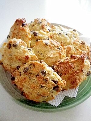 完熟バナナのチョコチップ入りクッキー レシピ 作り方 By Time 楽天レシピ