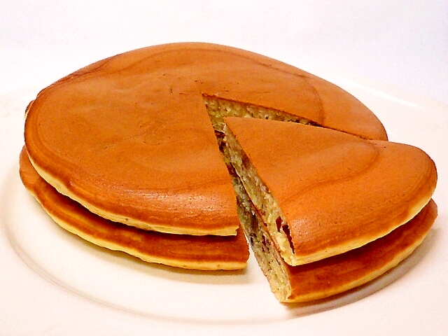 栗の渋皮煮入り♪ ホットケーキ