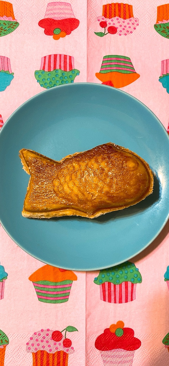 クロワッサン鯛焼き⭐カスタードアップルパイ味