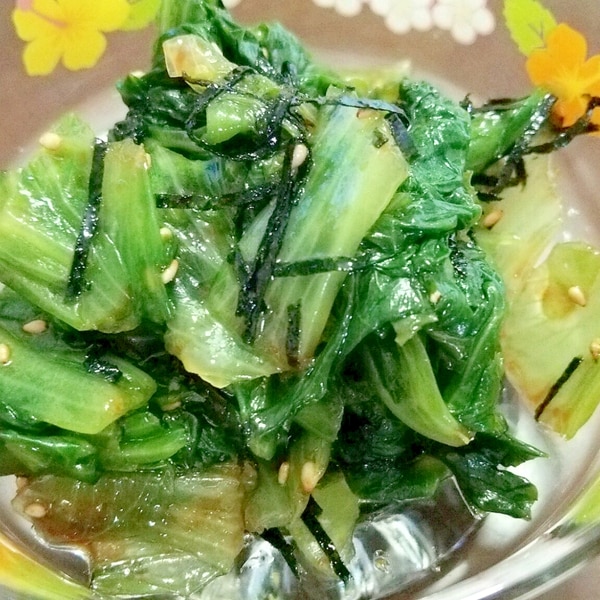 グリーンリーフと海苔のナムル風 レシピ 作り方 By あいぼそ 楽天レシピ グリーンリーフと海苔のナムル風 レシピ 作り方 By あいぼそ 楽天レシピ