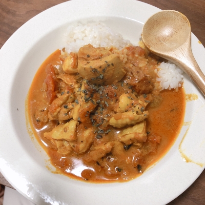 お家で簡単バターチキンカレー