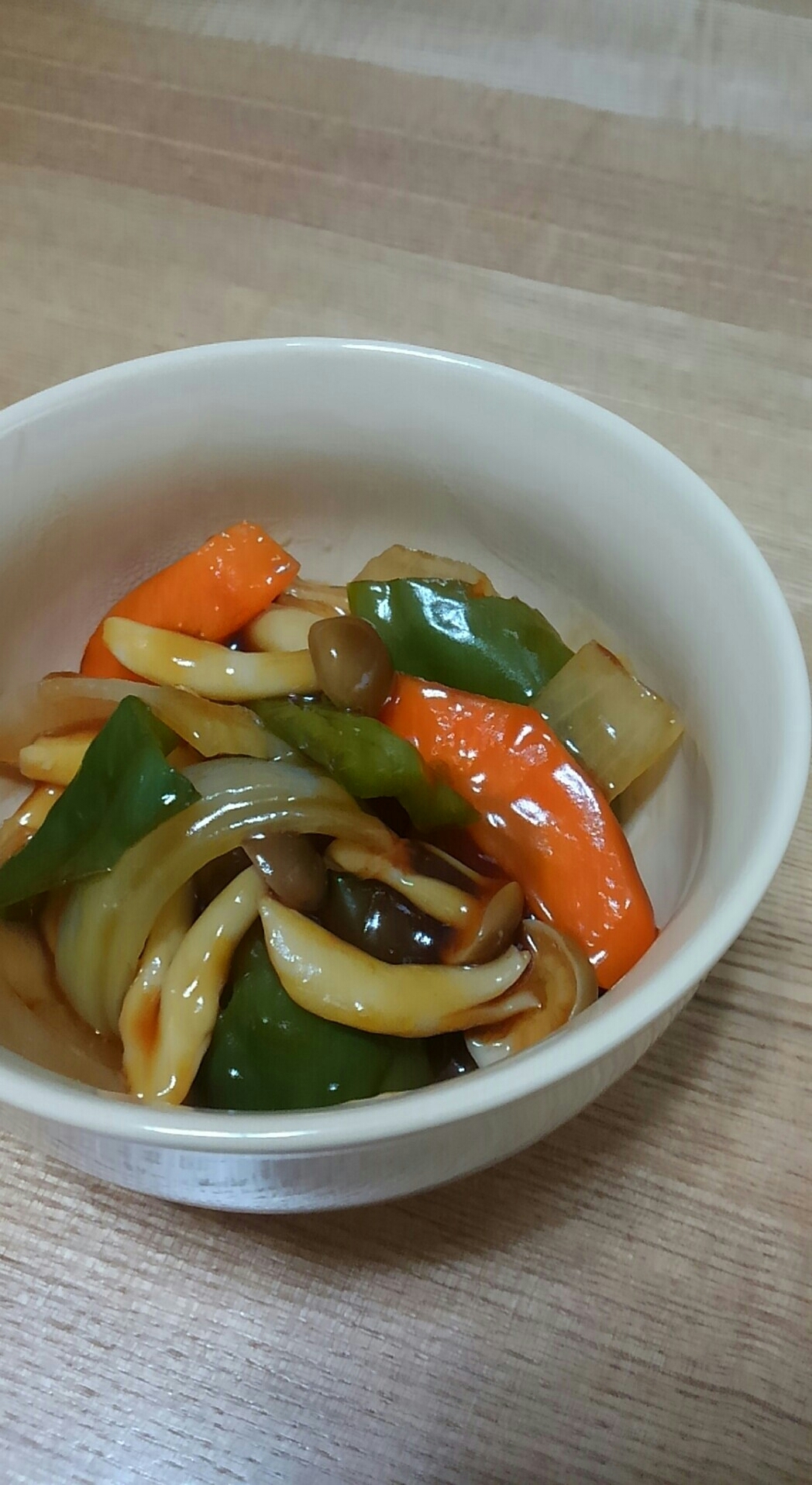 野菜の甘酢あん