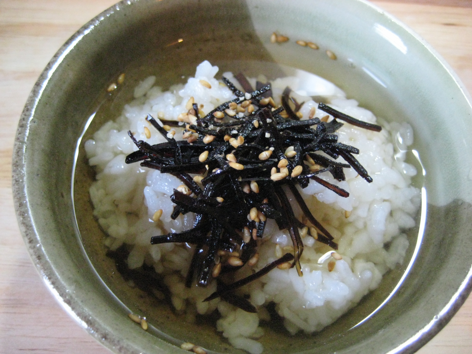 旨い 塩こんぶの白だし茶漬け レシピ 作り方 By Nyanpyow 楽天レシピ