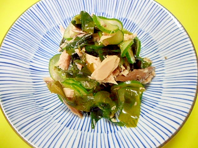 なまり節ときゅうりワカメの酢の物 レシピ 作り方 By Mint74 楽天レシピ