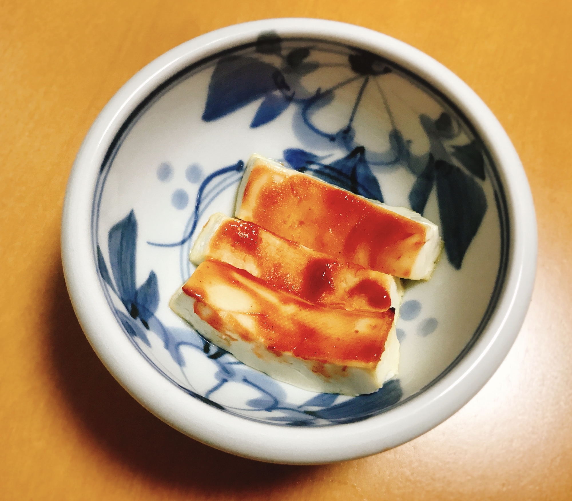 【離乳食後期】木綿豆腐のケチャップ焼き