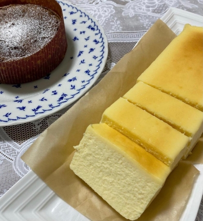 グルテンフリー☆テリーヌ風チーズケーキ