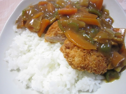 男子飯！カツカレー♡