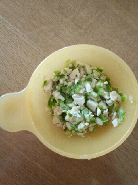 離乳食 後期 まぐろのおくら和え レシピ 作り方 By Koko0730 楽天レシピ 離乳食 後期 まぐろのおくら和え レシピ 作り方 By Koko0730 楽天レシピ