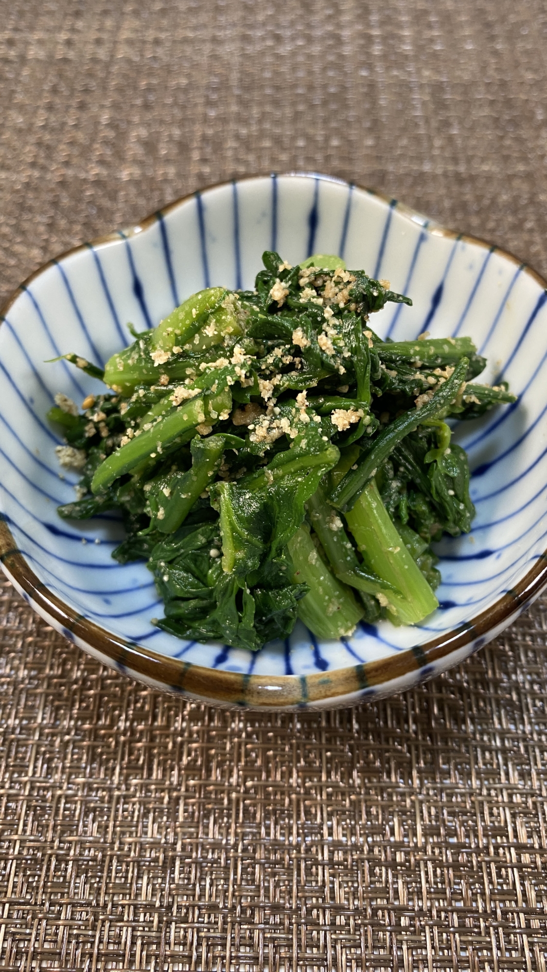 お手軽！春菊の胡麻和え