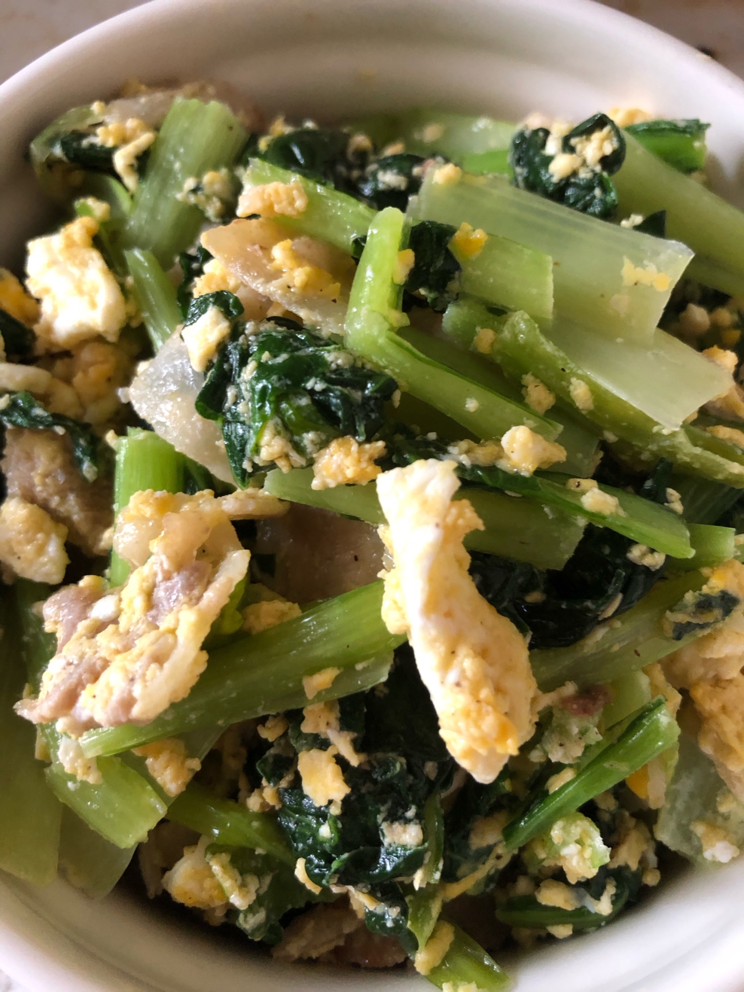 ターサイと豚肉の炒め物