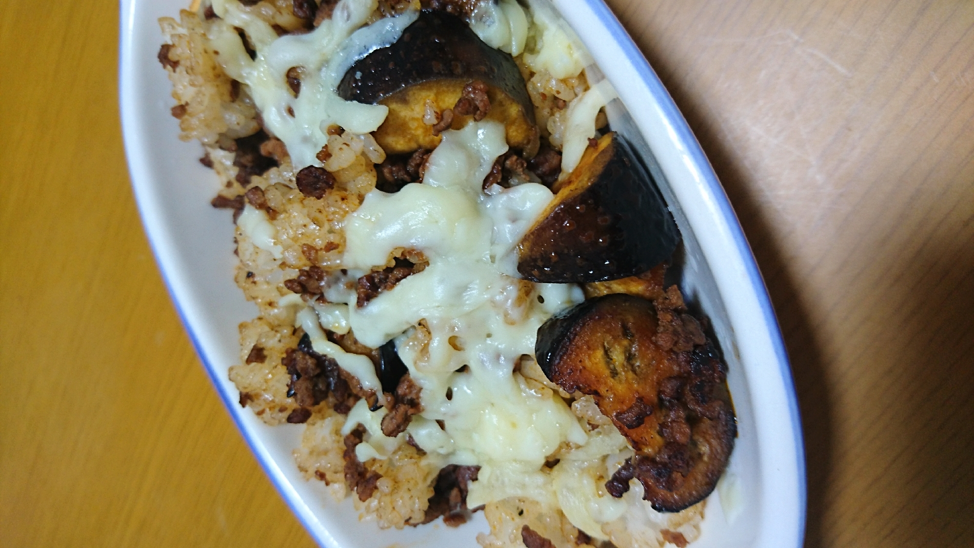 あっという間にできる!ナスのミートドリア風