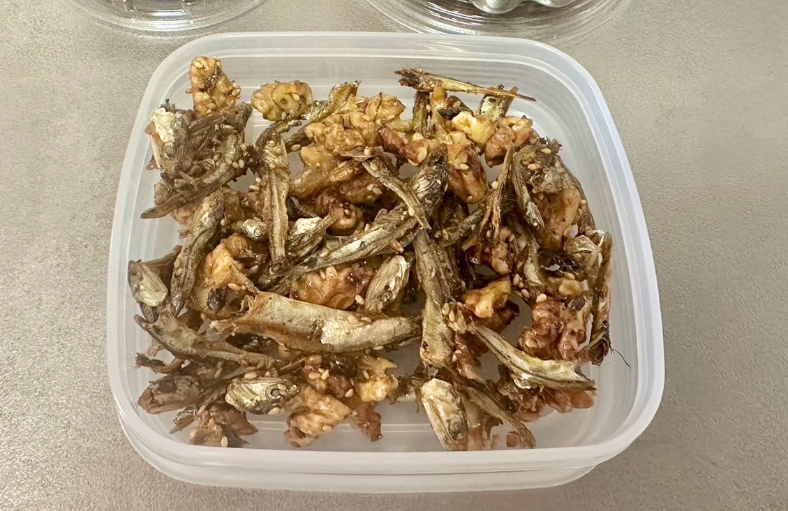 小魚とクルミの佃煮(^^*)♪