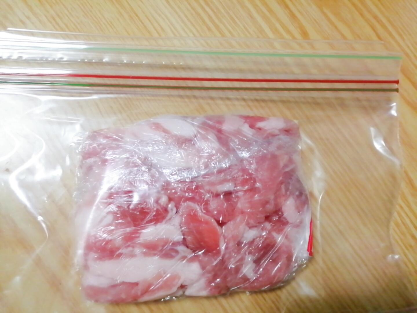 豚肉の冷凍保存