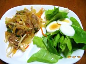 野菜たっぷり！スタミナ焼き
