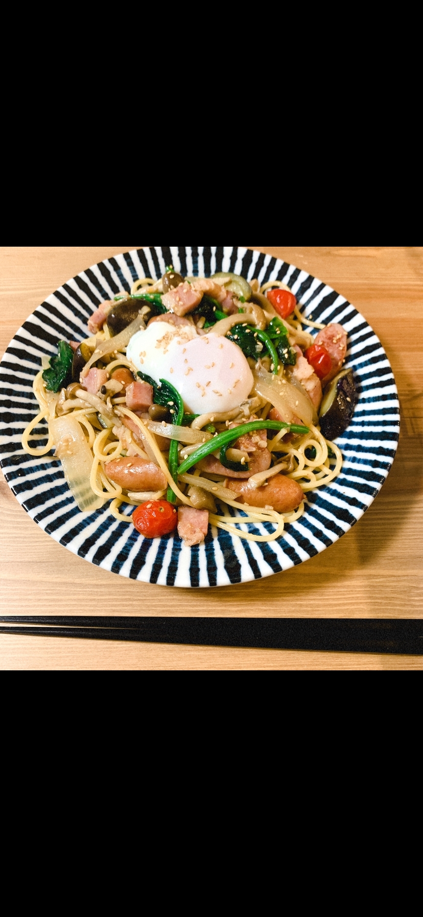 具沢山和風パスタ